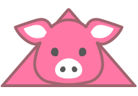三角くじピンク