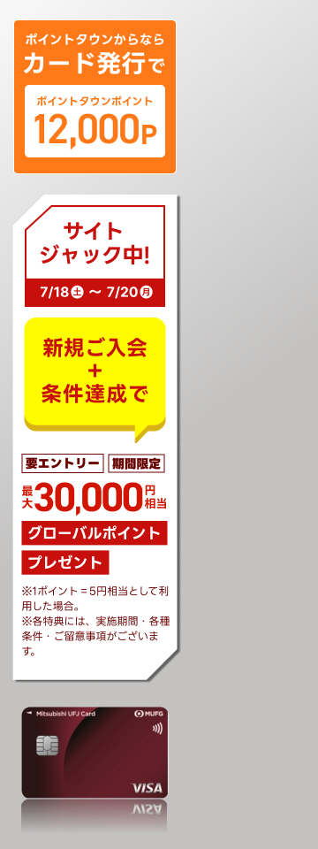 三菱UFJカード